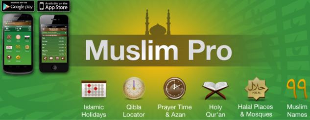 Application Mobile Muslim Pro Ramadan Coran